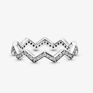 Pandora “Shimmering Zigzag Ring”